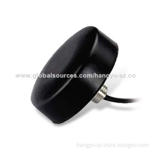 Active GPS Antenna with 5m, LL100 Cable, Fakra C Blue Connectors